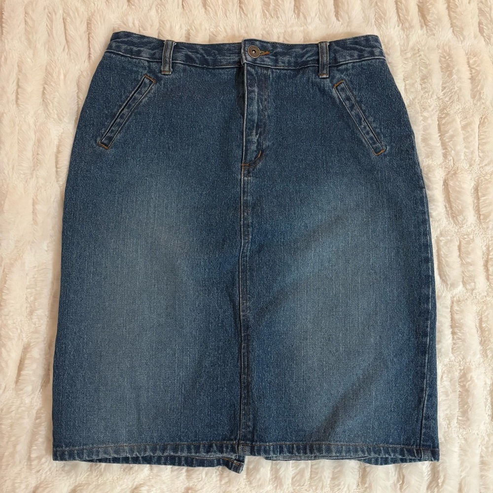 Classic Denim Skirt
